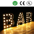 Direct Factory of Bulb Illuminated Letter Signs